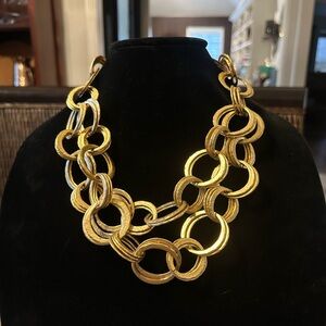 Bold Gold Chain Necklace